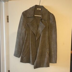 L'AGENCE Gray Trench Coat